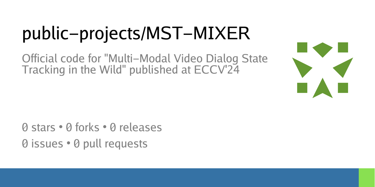 public-projects/MST-MIXER: Official code for 